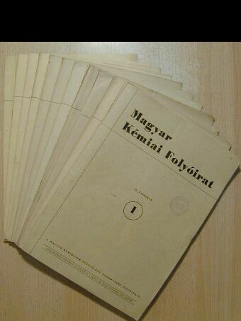 Magyar Kémiai Folyóirat 1956. január-december [antikvár]