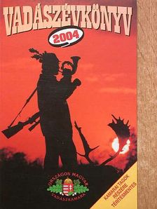 Vadászévkönyv 2004 [antikvár]