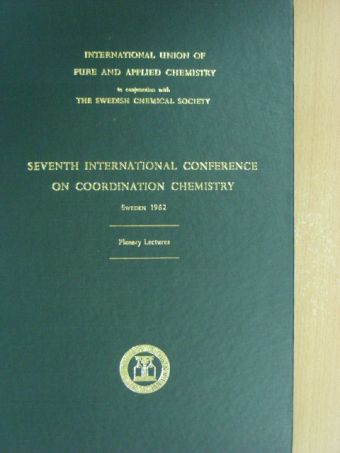 P. Soughay - Seventh International Conference on Coordination Chemistry [antikvár]