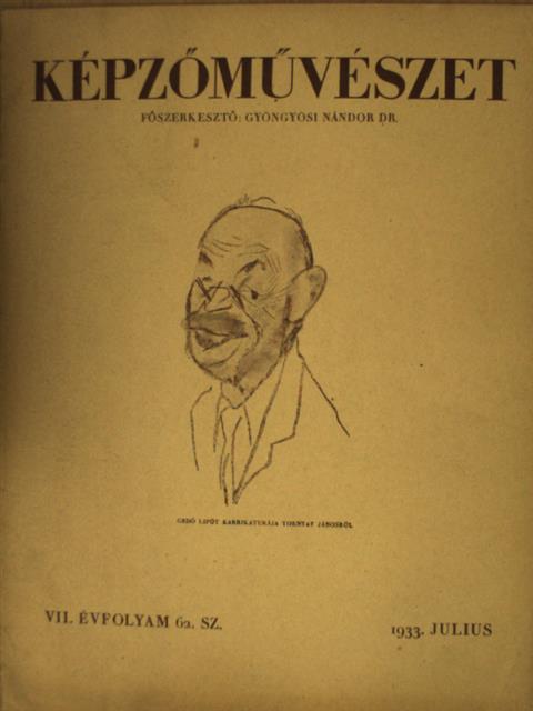Mitrovics Gyula - Képzőművészet 1933. julius [antikvár]