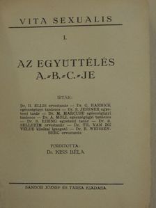 Dr. A. Moll - Az együttélés A. B. C.-je [antikvár]