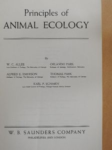 Alfred E. Emerson - Principles of Animal Ecology [antikvár]