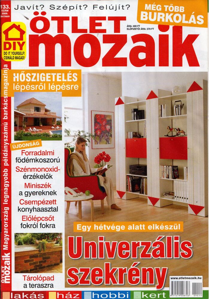 Jodal Béla - Ötlet Mozaik 2009. október 133. szám [antikvár]