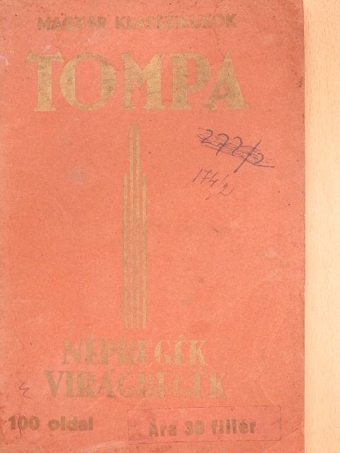 Tompa Mihály - Népregék, virágregék [antikvár]