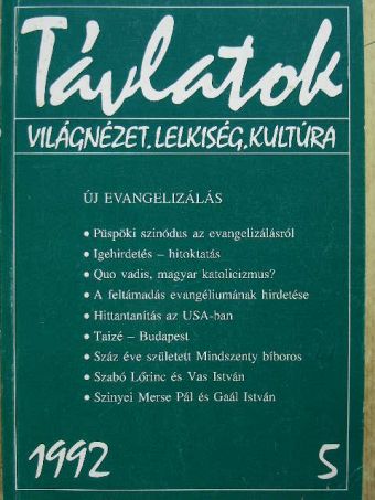 Bajtai Zsigmond - Távlatok 1992/5. [antikvár]