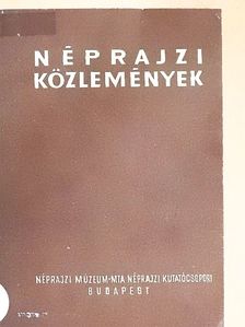 H. Kerecsényi Edit - Néprajzi közlemények XIII. 3-4. [antikvár]