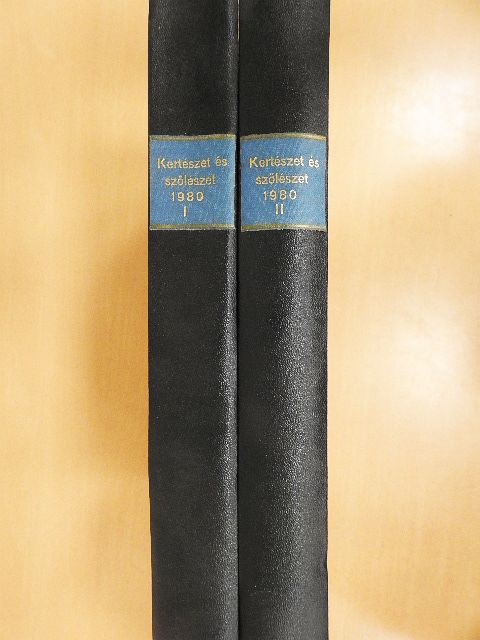 Dr. Velich István - Kertészet és Szőlészet 1980. január-december I-II. [antikvár]
