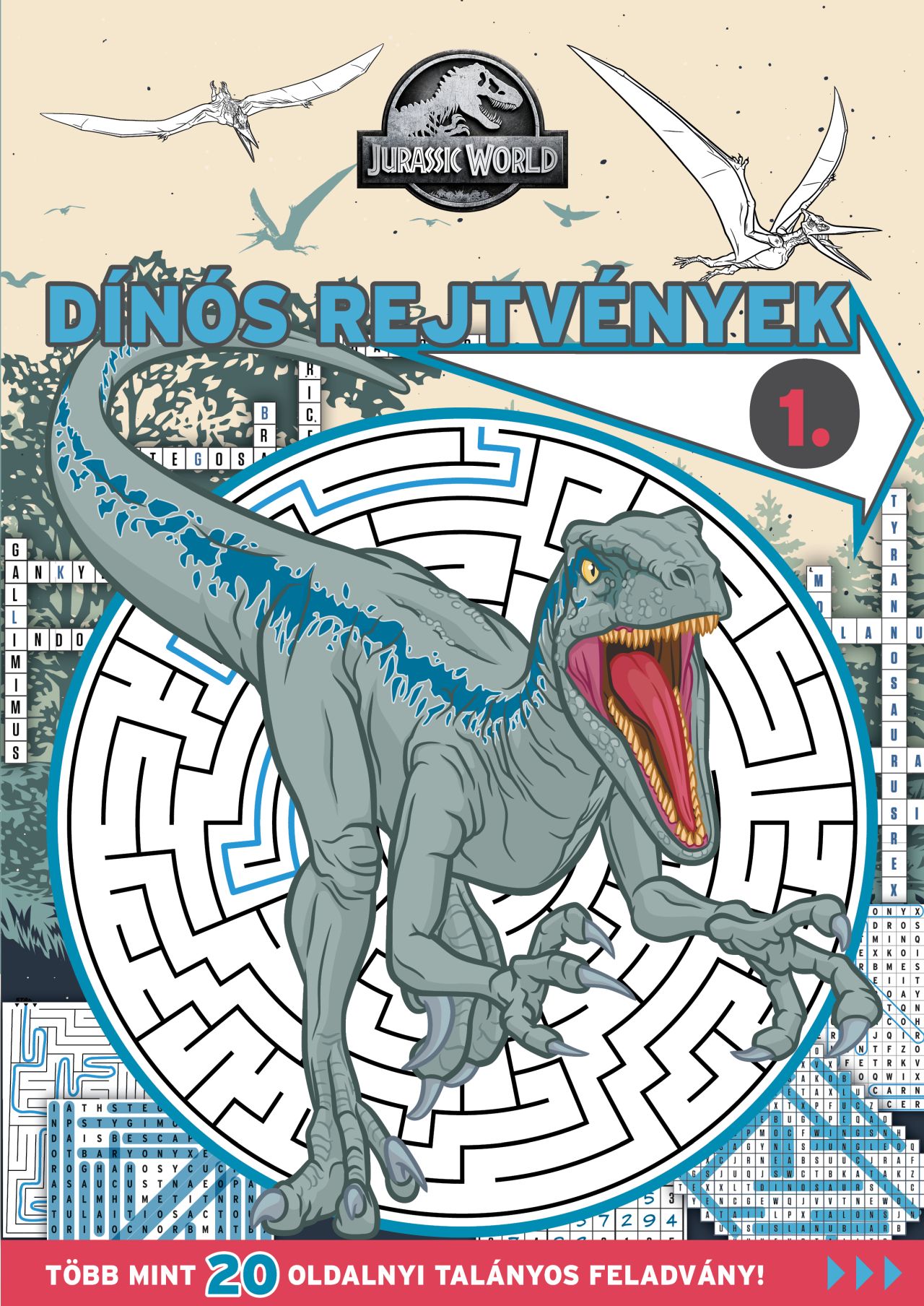 Jurassic World - Dínós rejtvények 1.