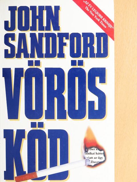 John Sandford - Vörös köd [antikvár]