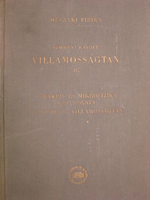 Fodor György - Villamosságtan II. [antikvár]