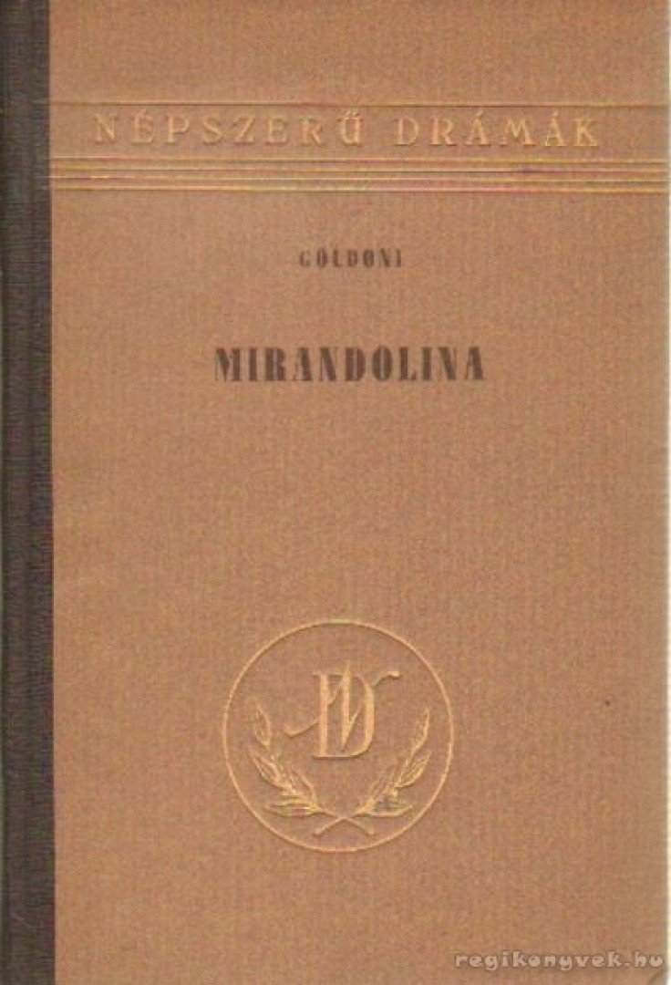 Carlo Goldoni - Mirandolina [antikvár]