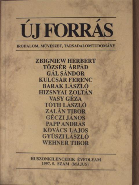 Barak László - Új Forrás 1997. május [antikvár]