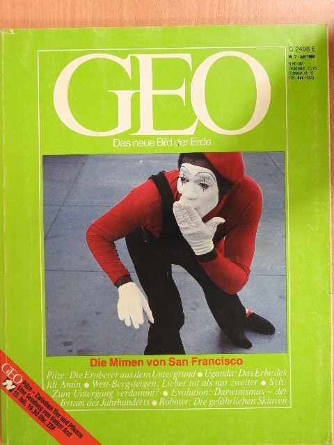 Peter Ebel - GEO Juli 1984 [antikvár]