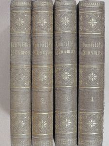 Alexander von Humboldt - Kosmos I-IV. (gótbetűs) (töredék) [antikvár]