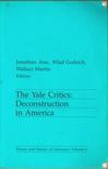 Jonathan Arac, Wlad Godzich, Wallace Martin - The Yale Critics: Deconstruction in America [antikvár]