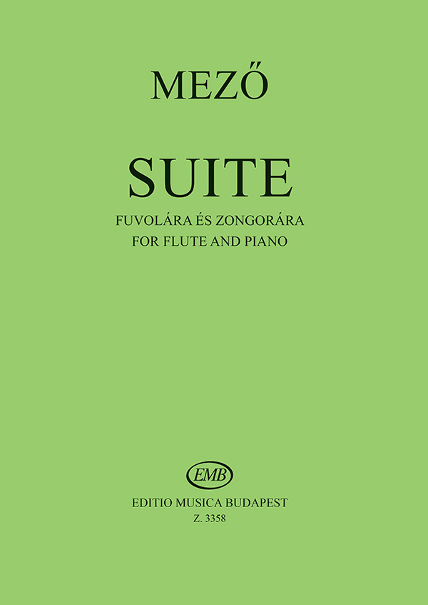 Mező Imre - SUITE FUVOLÁRA ÉS ZONGORÁRA