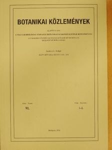 Kalapos Tibor - Botanikai közlemények 2005/1-2. [antikvár]