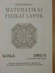 Gyimesi Róbert - Középiskolai matematikai és fizikai lapok 1993. május [antikvár]