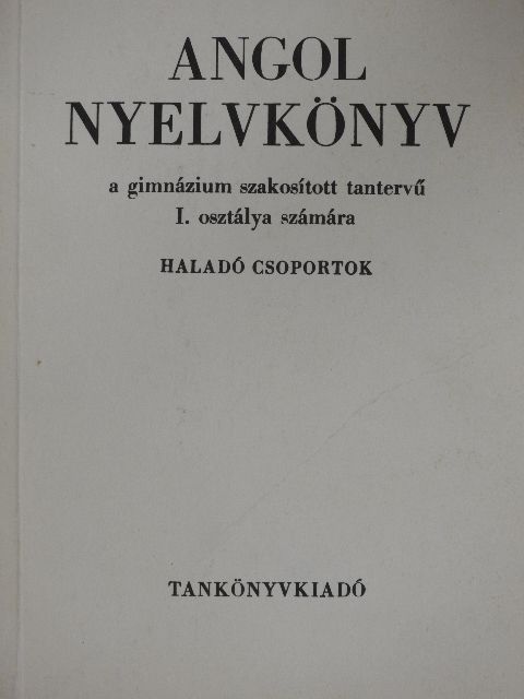 Radványi Tamás - Angol nyelvkönyv [antikvár]