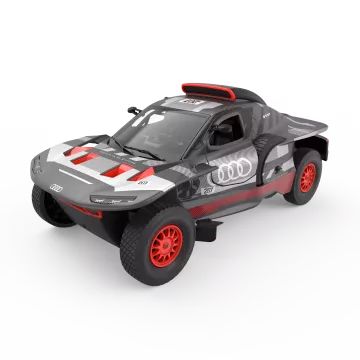 Rastar: Audi RS Q e-tron szürke színű távirányítós autó - 1:14