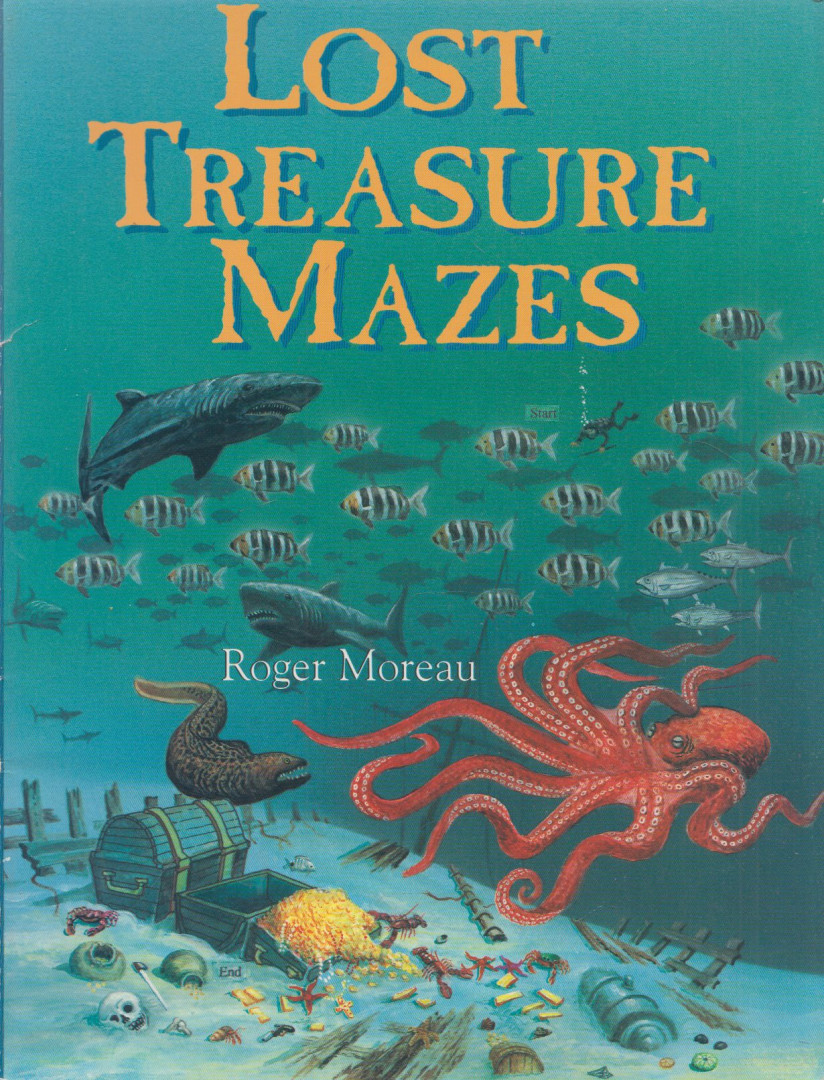 Roger Moreau - Lost Treasure Mazes [antikvár]