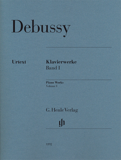 DEBUSSY - KLAVIERWERKE BAND I URTEXT (HEINEMANN / THEOPOLD / SCHILDE)
