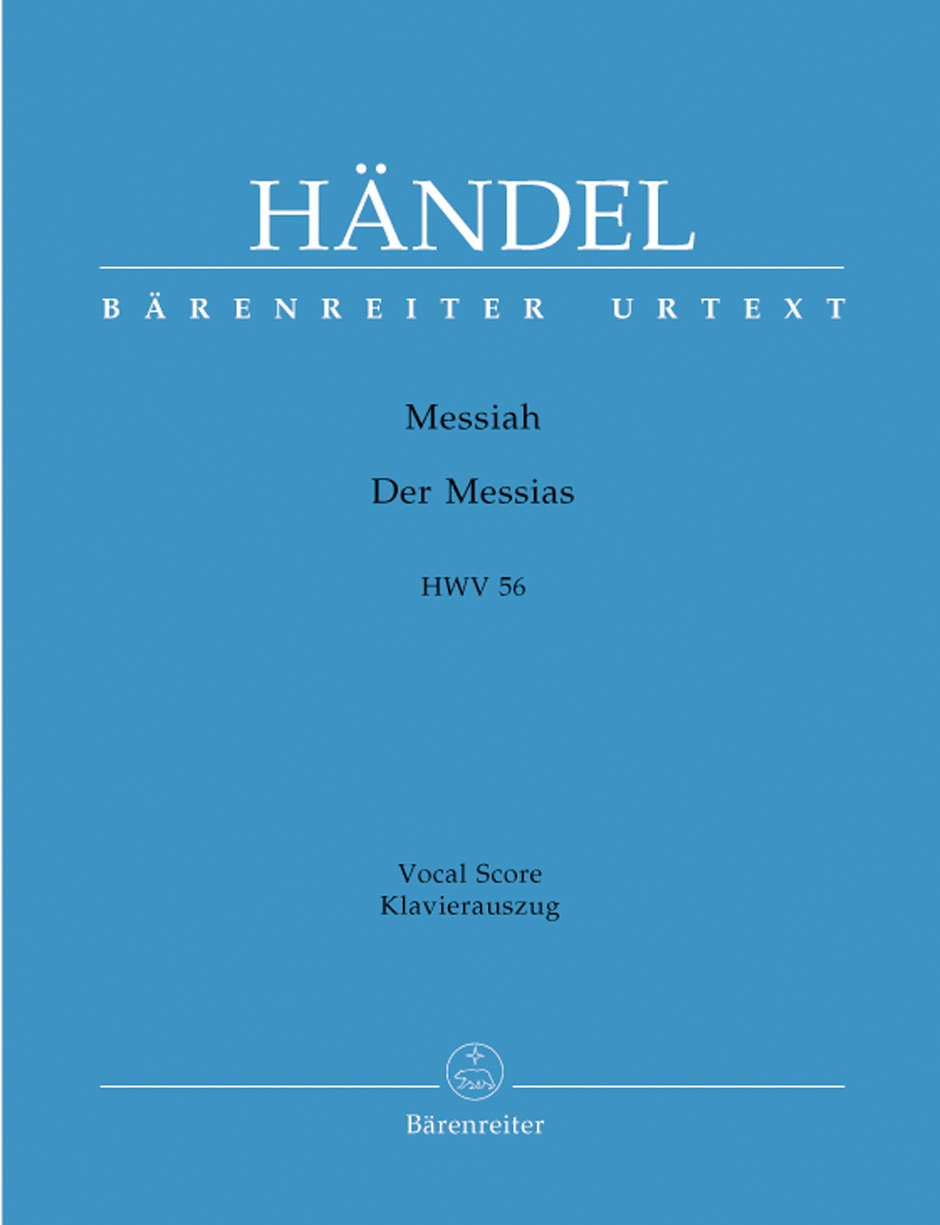 HAENDEL - MESSIAH HWV 56 VOCAL SCORE URTEXT (MAX SCHNEIDER)