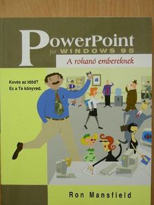Ron Mansfield - PowerPoint for Windows 95 [antikvár]