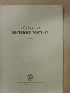 C. Cahen - Középkori egyetemes történet II. [antikvár]