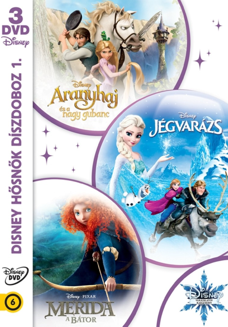DISNEY HŐSNŐK 1. - 3 DVD
