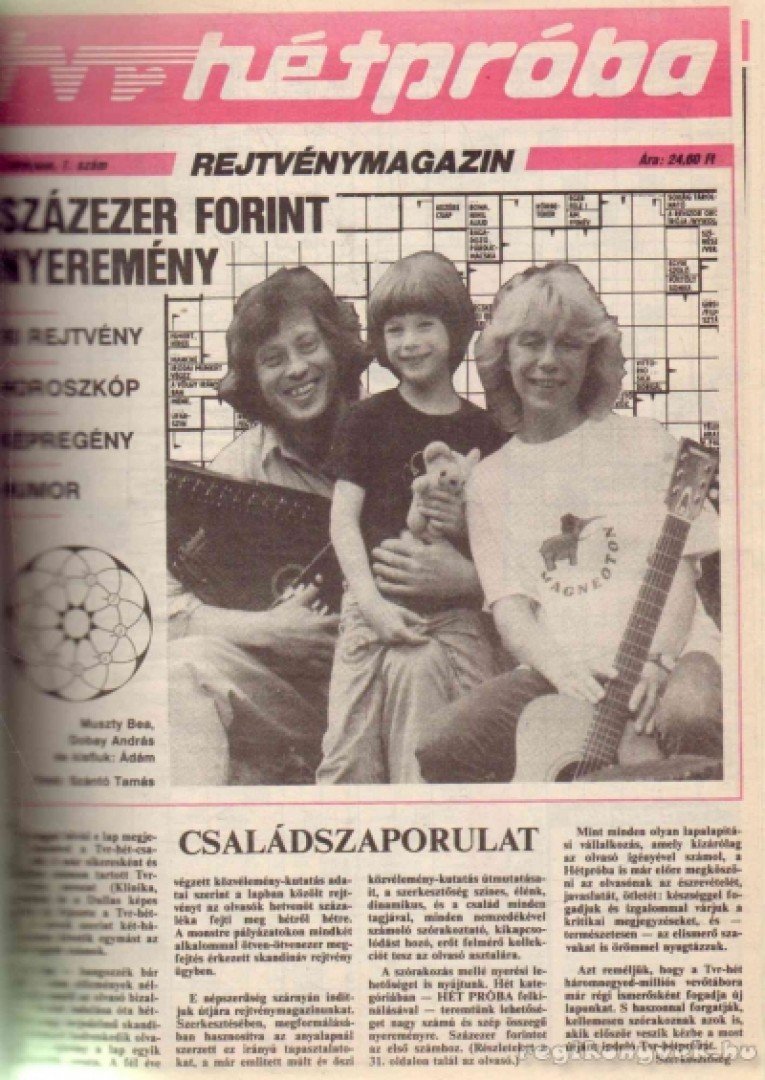 TVR hétpróba rejtvénymagazin [antikvár]