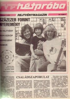 TVR hétpróba rejtvénymagazin [antikvár]