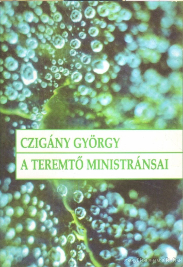 CZIGÁNY GYÖRGY - A teremtő ministránsai [antikvár]