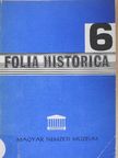 B. Nánási Éva - Folia Historica 6. [antikvár]
