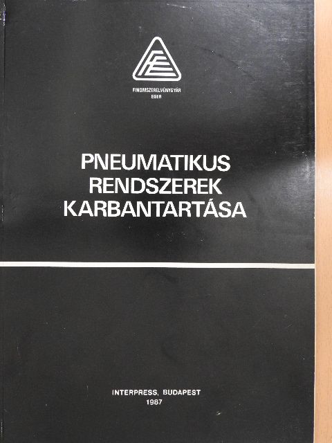 Simén Gábor - Pneumatikus rendszerek karbantartása [antikvár]
