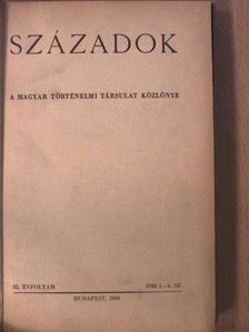 Andics Erzsébet - Századok 1948/1-4. [antikvár]