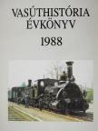 Dr. Csiba József - Vasúthistória évkönyv 1988 (dedikált példány) [antikvár]