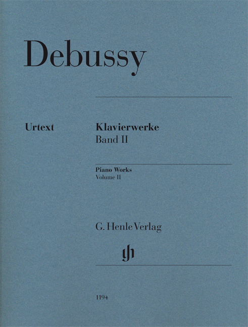 DEBUSSY - KLAVIERWERKE BAND II URTEXT (HEINEMANN / THEOPOLD)