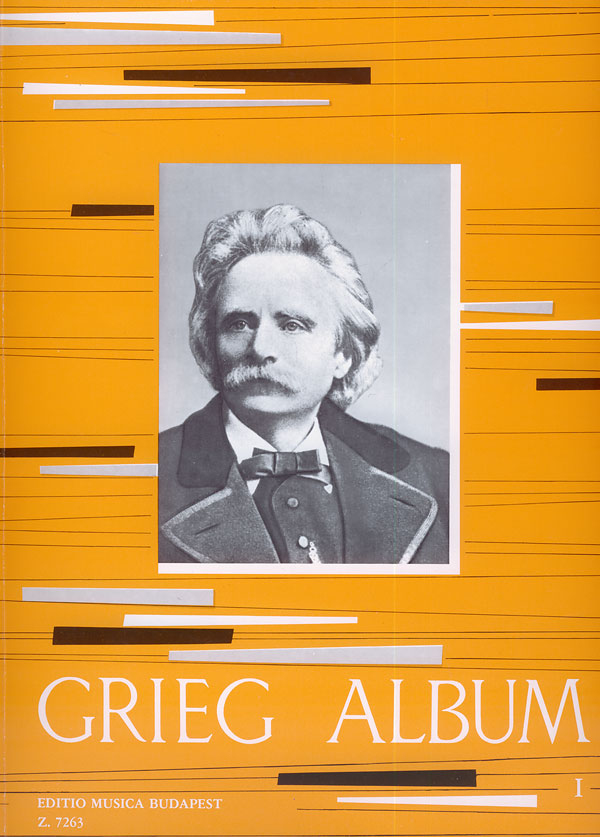 GRIEG - GRIEG ALBUM I ZONGORÁRA (JANCSOVICS ANTAL)