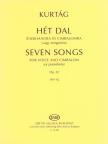 KURTÁG - HÉT DAL ÉNEKHANGRA ÉS CIMBALOMRA OP.22