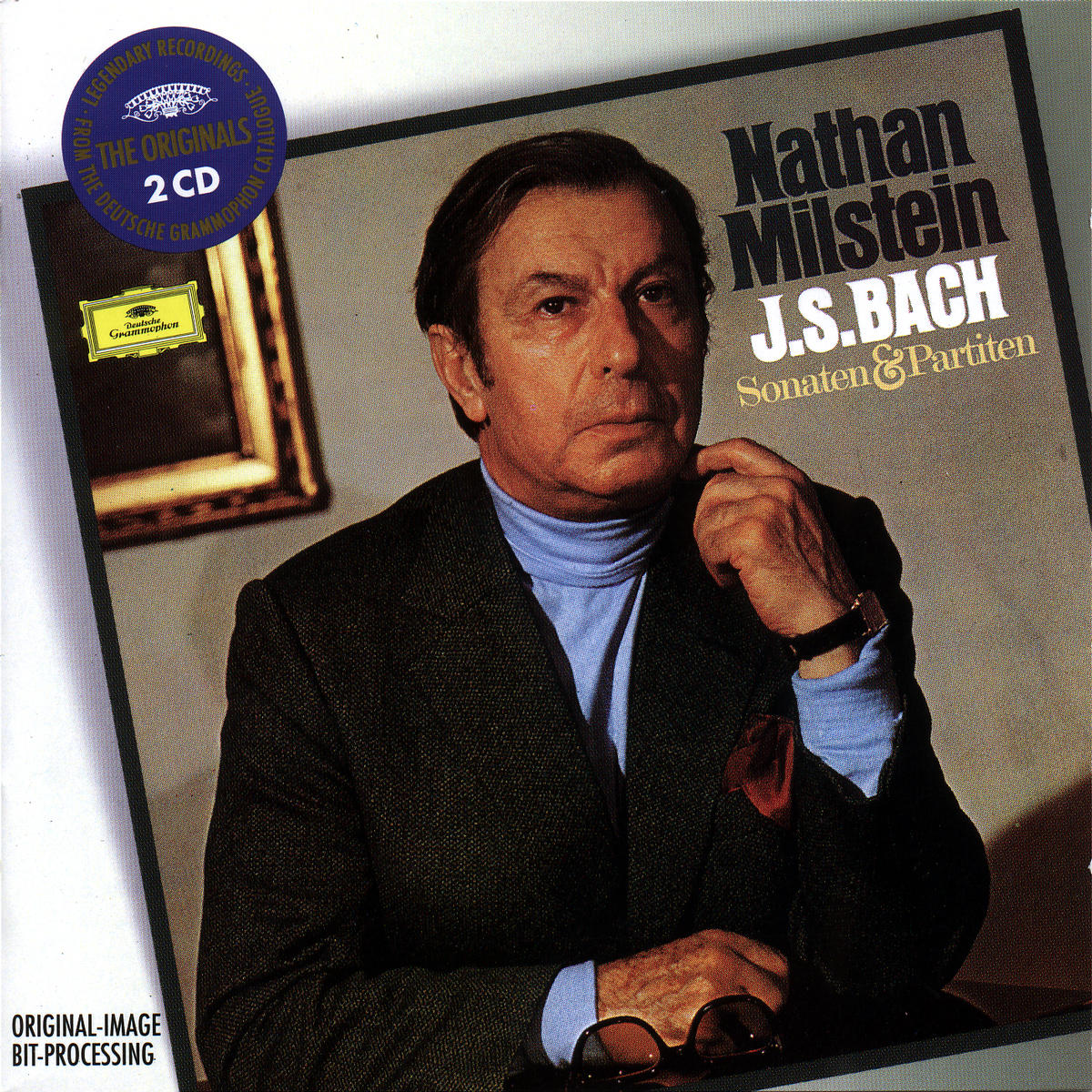 Bach - SONATEN & PARTITEN 2CD NATHAN MILSTEIN