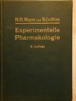 H. H. Meyer - Die Experimentelle Pharmakologie [antikvár]