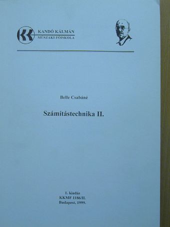 Belle Csabáné - Számítástechnika II. [antikvár]