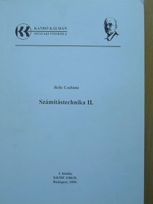 Belle Csabáné - Számítástechnika II. [antikvár]