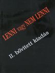 Lenni vagy nem lenni [antikvár]
