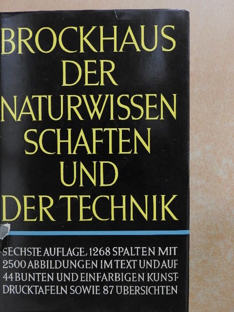Brockhaus der Naturwissenschaften und der Technik [antikvár]
