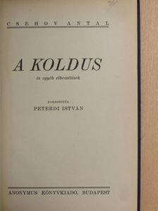 Csehov Antal - A koldus [antikvár]