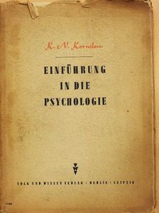 K. N. Kornilow - Einführung in die Psychologie [antikvár]