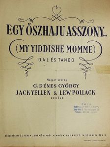 Jack Yellen - Egy őszhaju asszony... [antikvár]