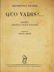 Henrik Sienkiewicz - Quo Vadis?... [antikvár]